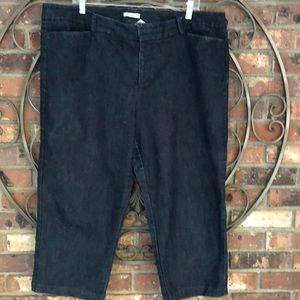 Dockers Capri Dark Was Denim size 18W